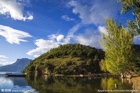 泸沽湖风光