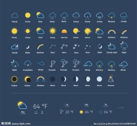 天气图标