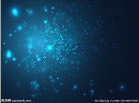 蓝色科技背景