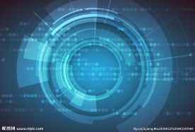 蓝色科技背景