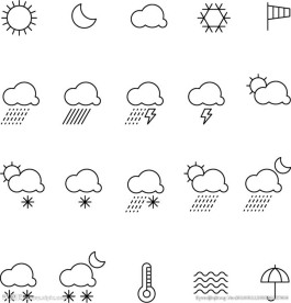 天气图标