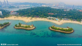漂亮的新加坡海景