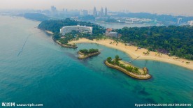 漂亮的新加坡海景