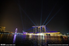 新加坡夜景风光