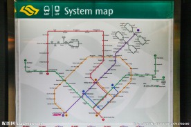 新加坡地铁路线图