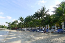 新加坡海景沙滩