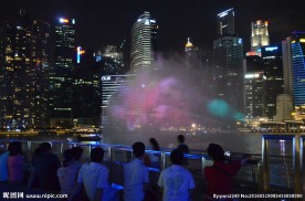 新加坡音乐喷泉