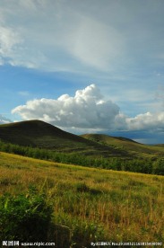 草原天空