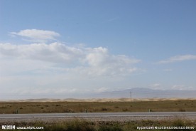 青海大漠风光