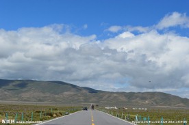 青海环湖公路风光