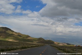 青海环湖公路风光