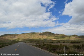 青海环湖公路风光