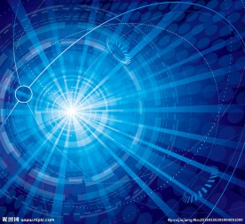 蓝色科技背景