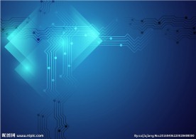 蓝色科技背景