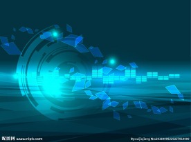 蓝色科技背景