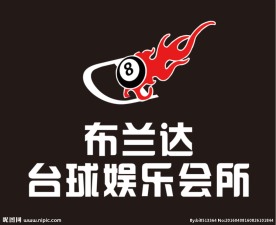 布兰达台球 台球logo