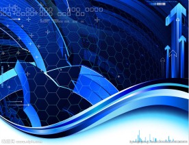 蓝色科技背景