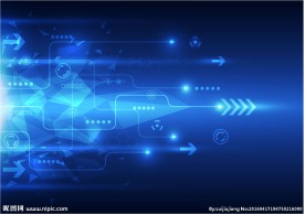 蓝色科技背景
