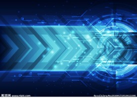 蓝色科技背景