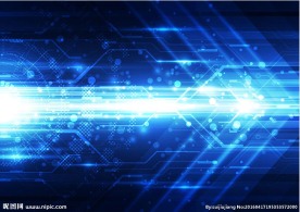 蓝色科技背景