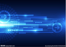 蓝色科技背景