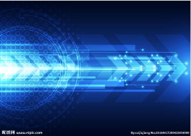 蓝色科技背景