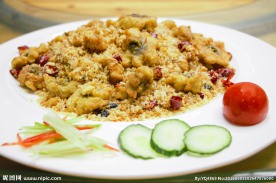 白鳝鱼菜品摄影图