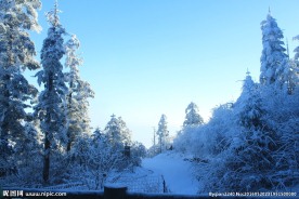 峨眉山雪景