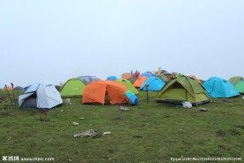 九顶山露营