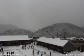 长城雪景