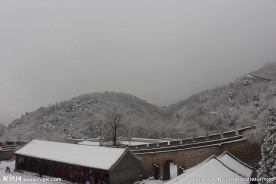 长城雪景