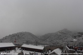 长城雪景