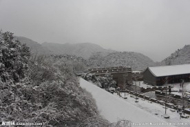 长城雪景