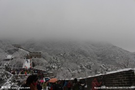 长城雪景