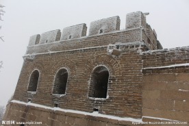 长城雪景