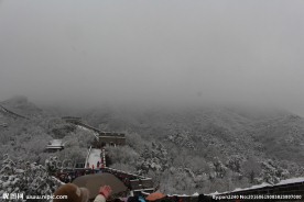 长城雪景