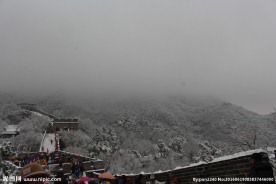 长城雪景