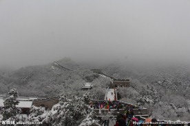 长城雪景