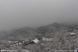 长城雪景