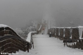 长城雪景