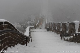 长城雪景