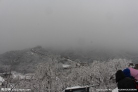 长城雪景