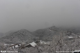 长城雪景