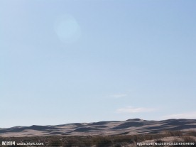 戈壁滩风光