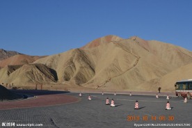 戈壁滩风光