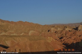 戈壁滩风光