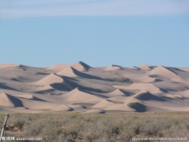 戈壁滩风光
