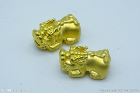 黄金貔貅挂件