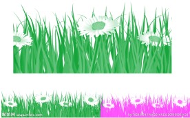 小草小花朵笔刷