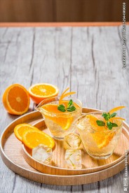 甜橙 橙子 冰沙 饮料